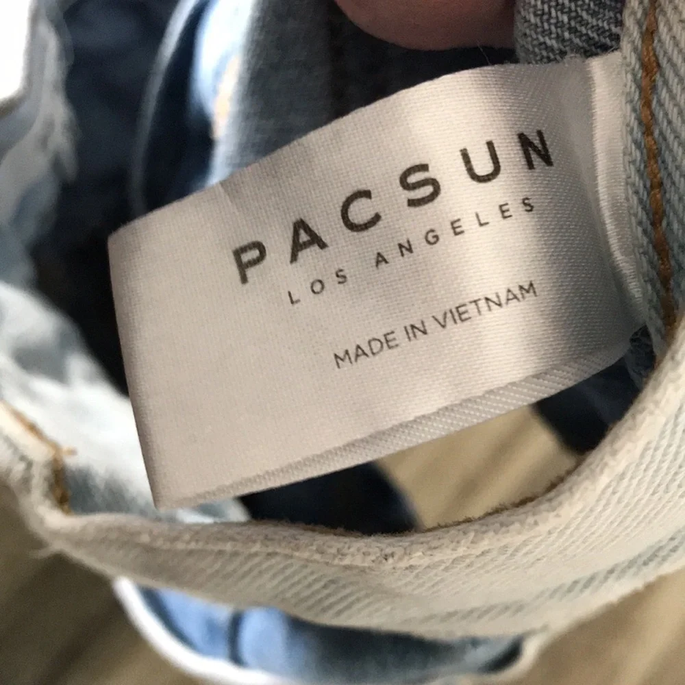 ☀️PACSUN JEAN SHORTS (23Wx10.5L) SZ 23 NWOT EXCELLENT CONDITION! - Picture 6 of 7